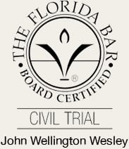 The Florida Bar Board Certified | Civil Trial | John Wellington Wesley